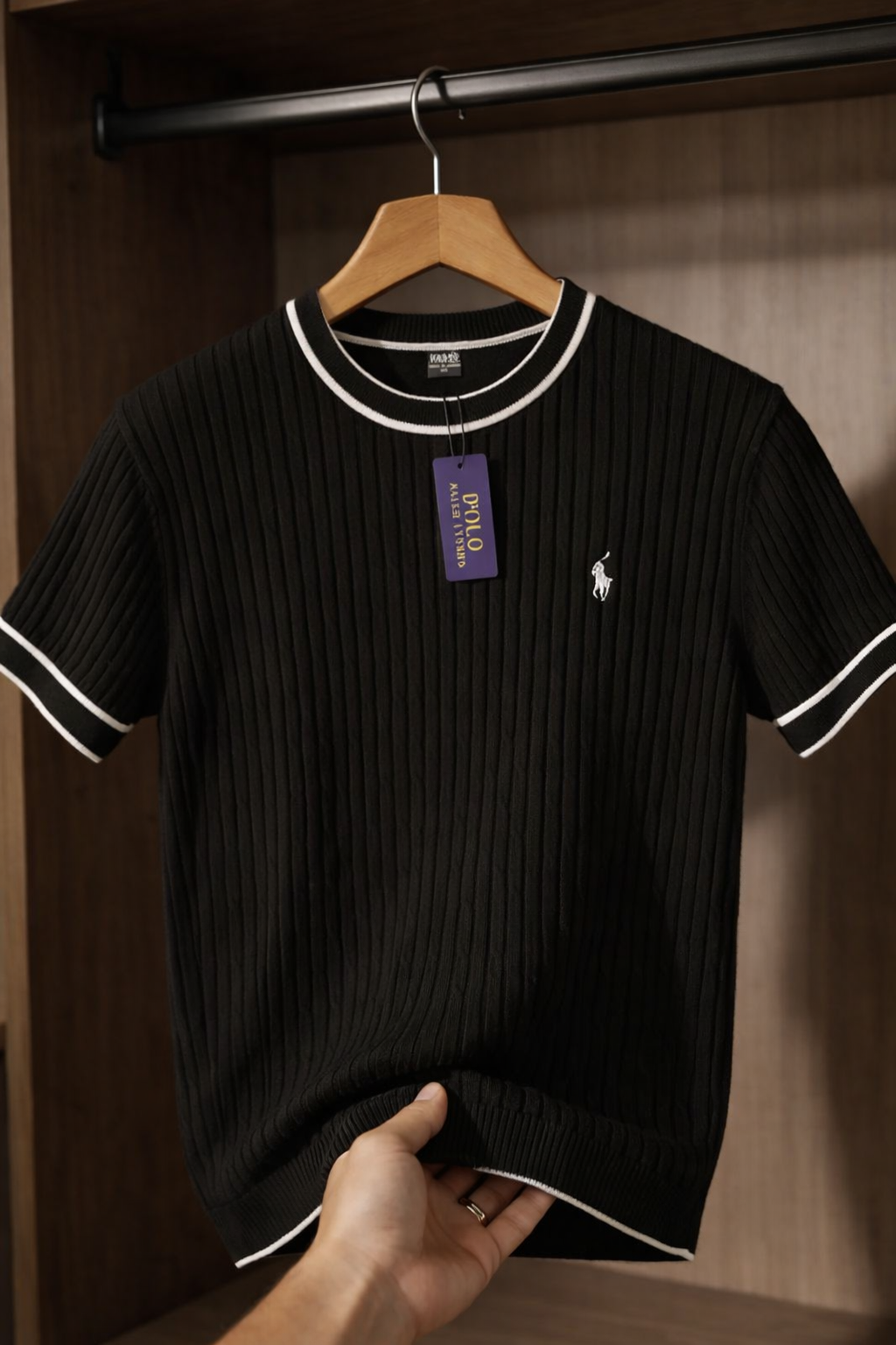Polo T-shirt en maille Riviera
