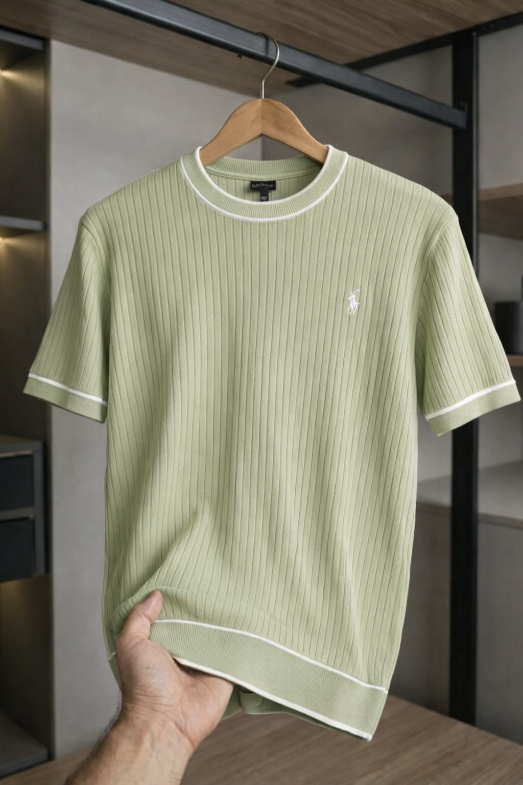 Polo T-shirt en maille Riviera