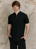 Ensemble Zippé Milano — T-shirt & Short Assorti